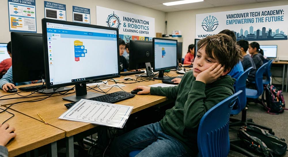 Kids may lose interest when the coding class is rigid and impersonal